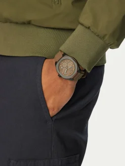 Orologio Sync AX4293 Marrone