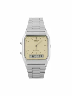 Orologio Vintage AQ-230A-9AMQYES Argento