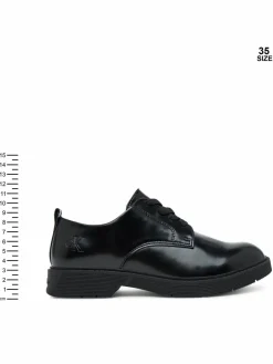 Oxfords Low Cut Lace-Up Shoe V3X4-83182-1453 D Nero
