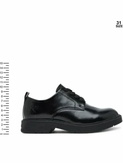 Oxfords Low Cut Lace-Up Shoe V3X4-83182-1453 S Nero