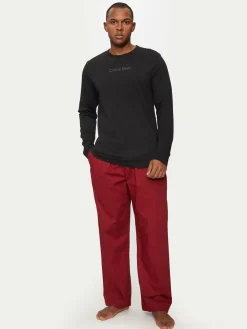 Pantalone del pigiama 000NM2781E Rosso Relaxed Fit