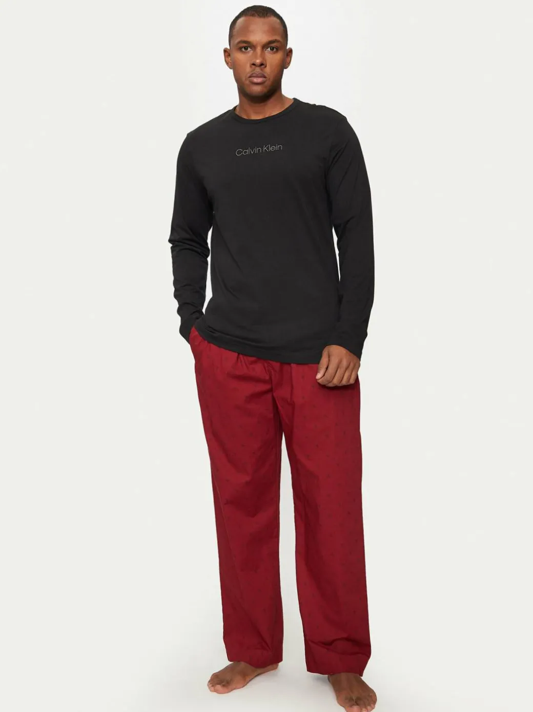 Pantalone del pigiama 000NM2781E Rosso Relaxed Fit