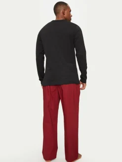 Pantalone del pigiama 000NM2781E Rosso Relaxed Fit