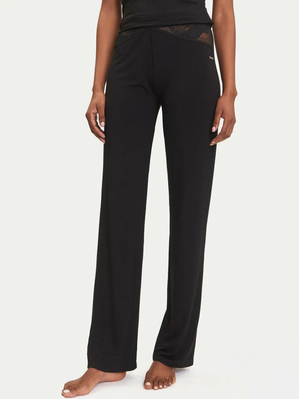Pantalone del pigiama Peony 50545596 Nero Relaxed Fit