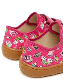 Pantofole Barefoot Canvas G1700440-10 D Rosa