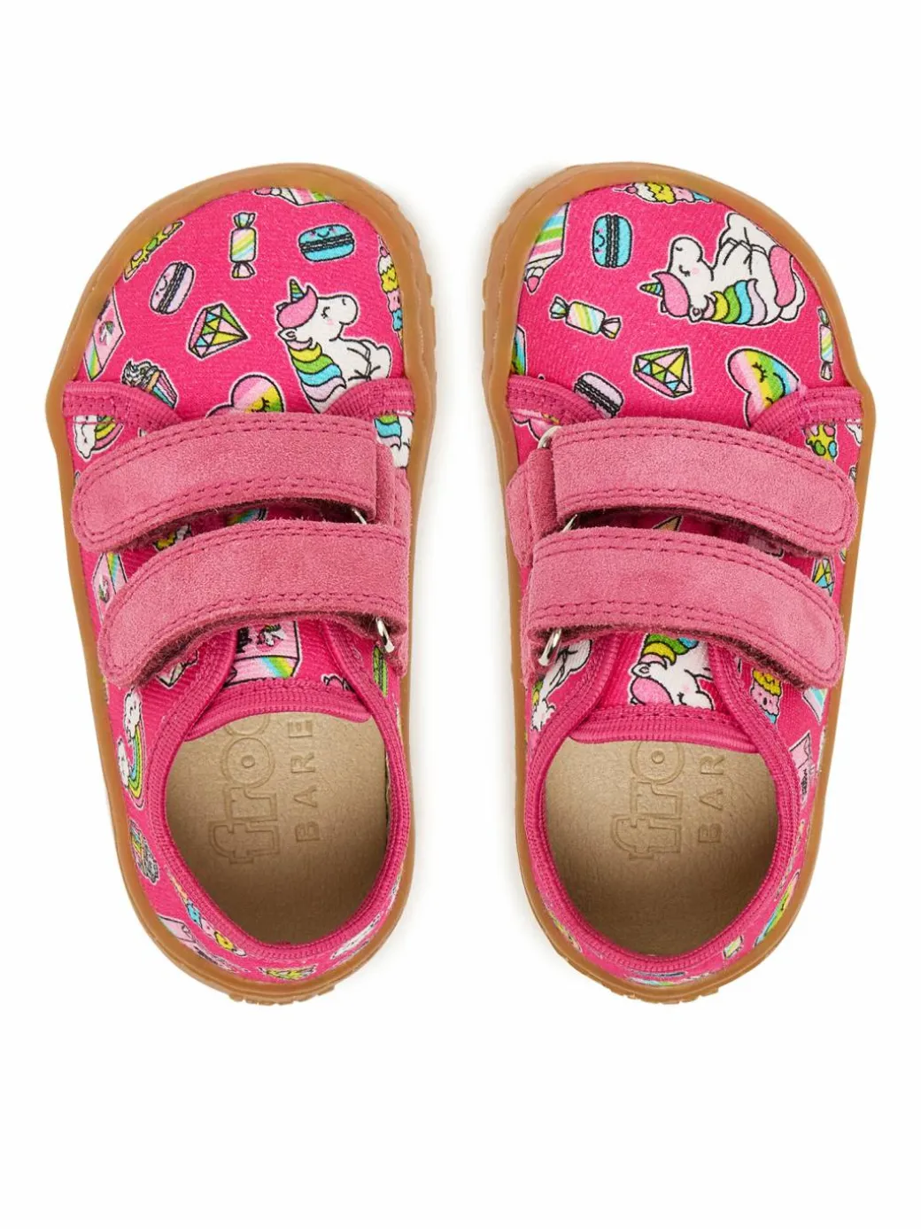 Pantofole Barefoot Canvas G1700440-10 M Rosa
