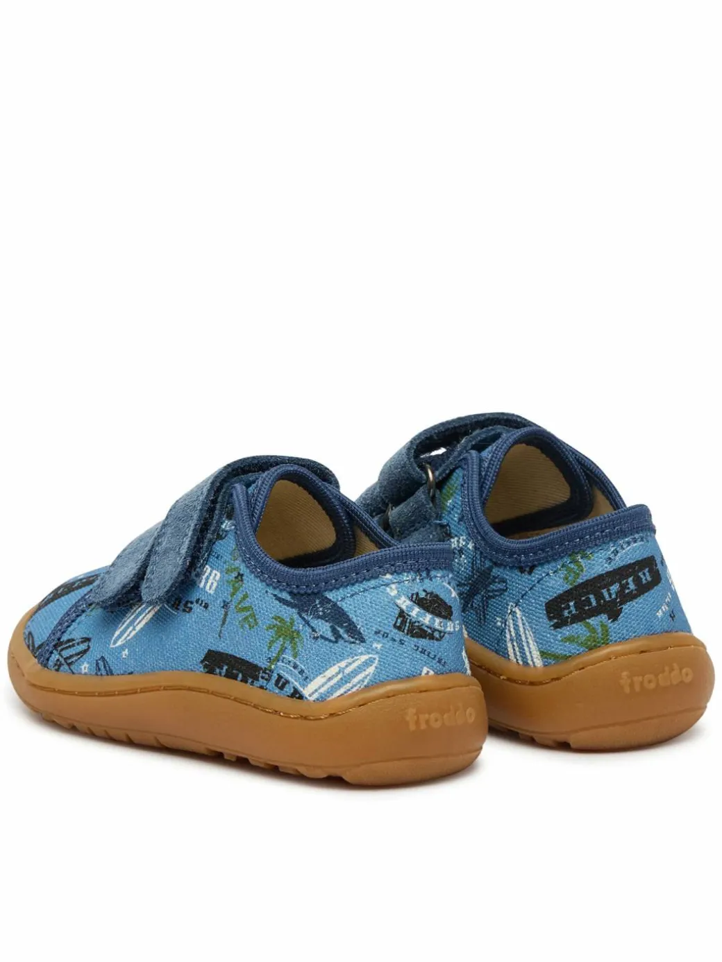 Pantofole Barefoot Canvas G1700440-6 M Blu