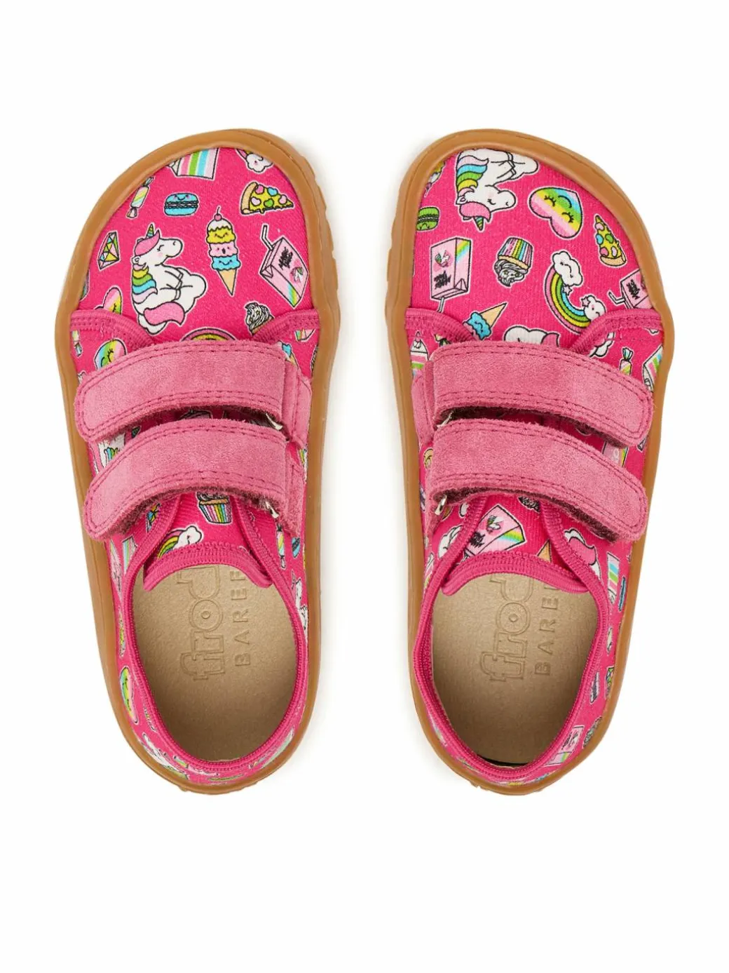 Pantofole Barefoot Canvas G1700440-10 S Rosa
