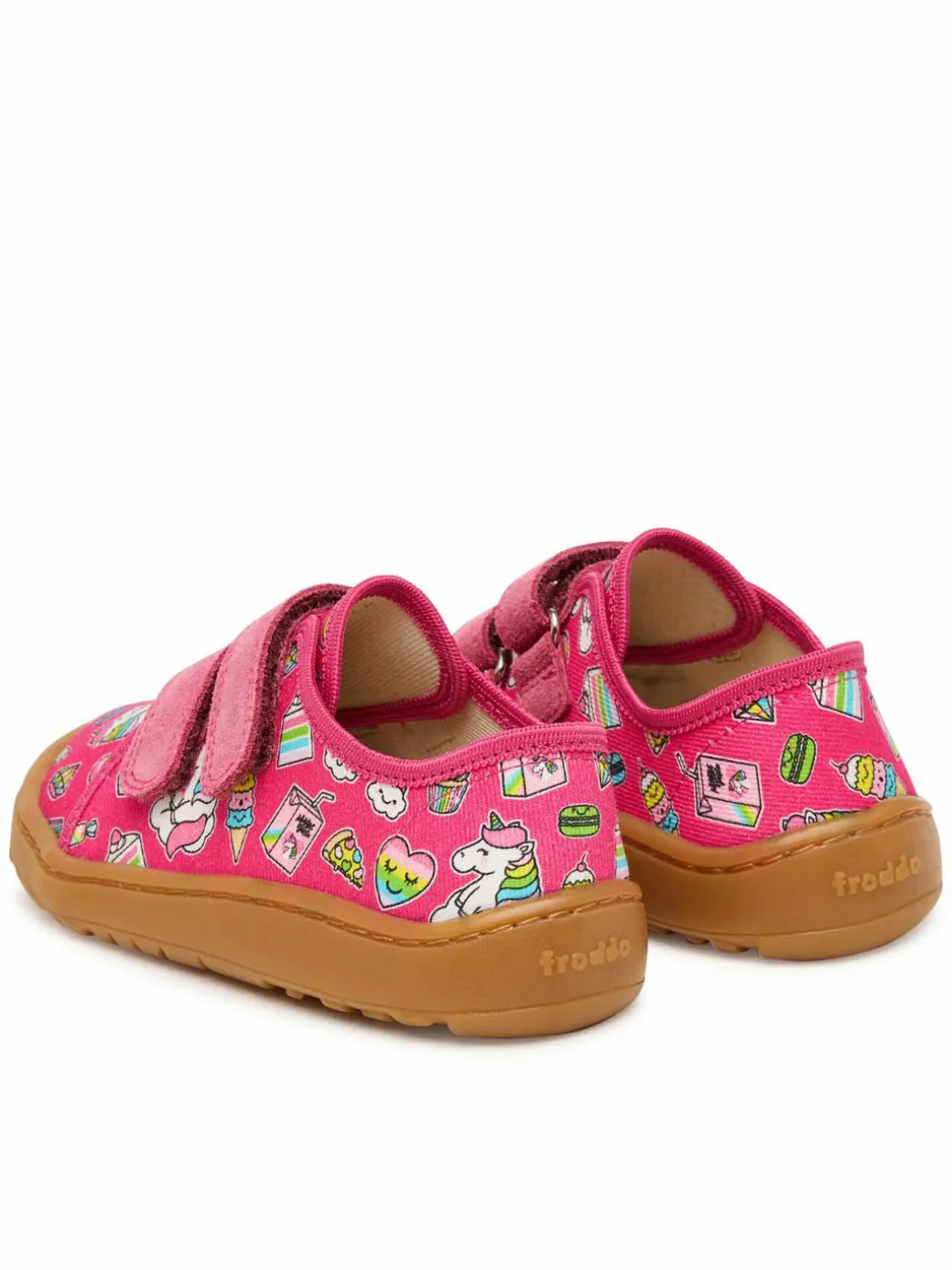 Pantofole Barefoot Canvas G1700440-10 S Rosa