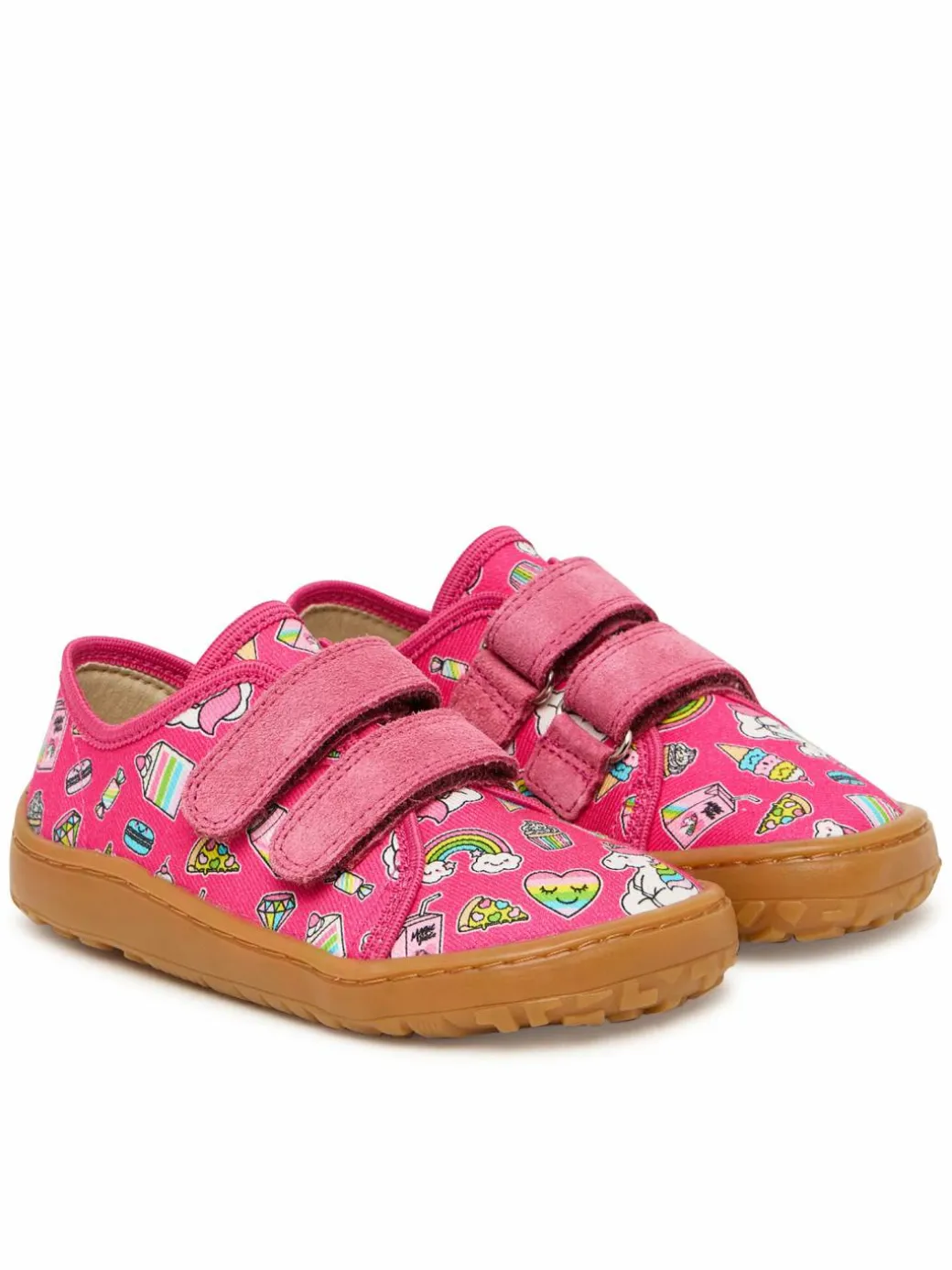 Pantofole Barefoot Canvas G1700440-10 S Rosa