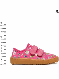 Pantofole Barefoot Canvas G1700440-10 S Rosa