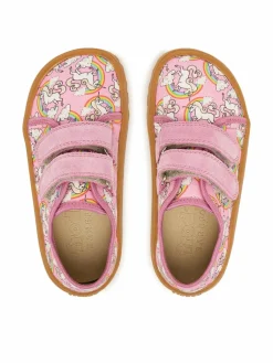 Pantofole Barefoot Canvas G1700440-12 S Rosa