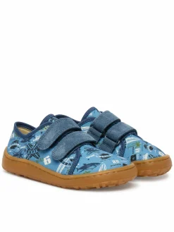 Pantofole Barefoot Canvas G1700440-6 S Blu