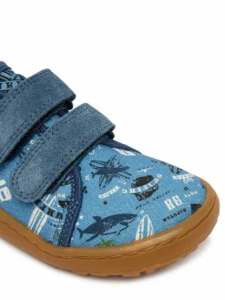 Pantofole Barefoot Canvas G1700440-6 S Blu