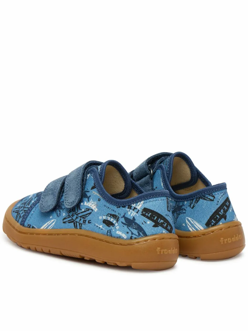 Pantofole Barefoot Canvas G1700440-6 S Blu