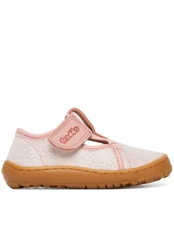 Pantofole Barefoot Canvas T-Bar G1700439-2 M Rosa