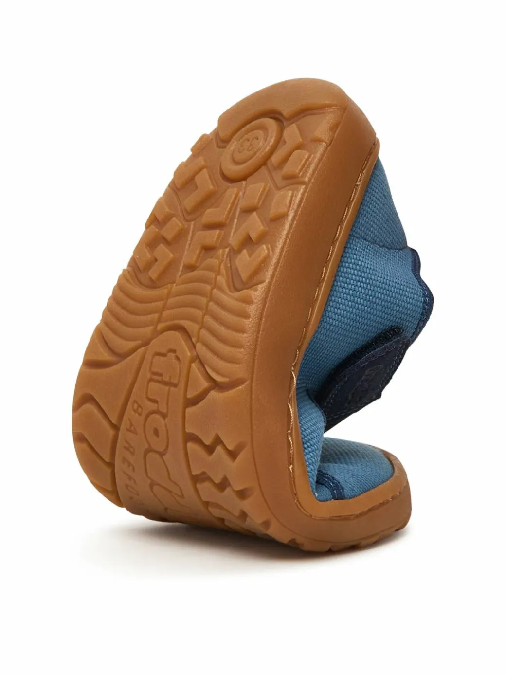 Pantofole Barefoot Canvas T-Bar G1700439-1 D Blu