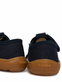 Pantofole Barefoot Canvas T-Bar G1700439 M Blu scuro