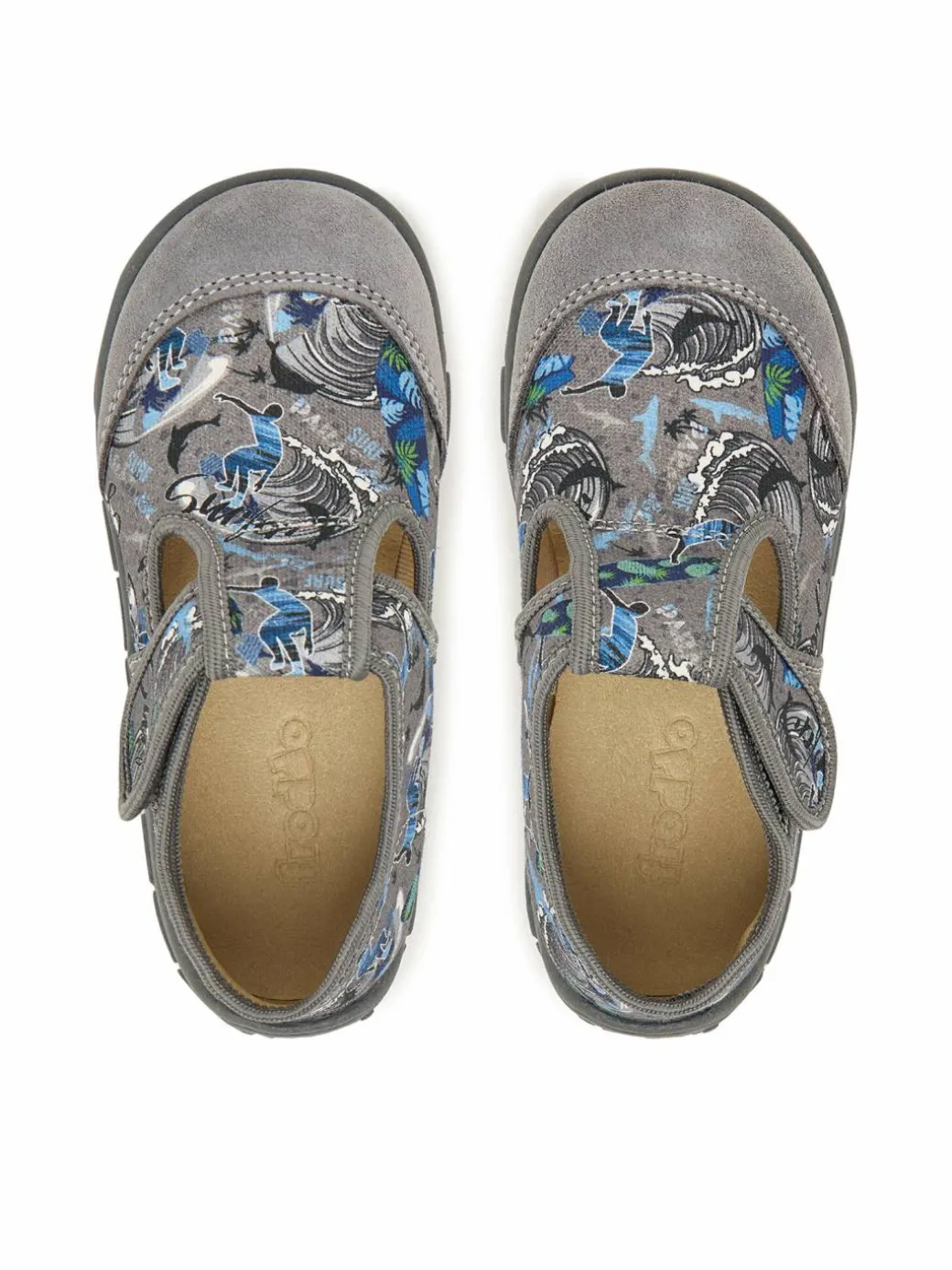Pantofole Classic Slippers G1700444-2 S Grigio
