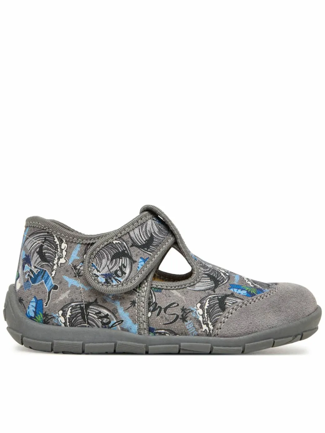 Pantofole Classic Slippers G1700444-2 S Grigio