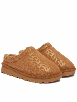 Pantofole MK03782220 Marrone