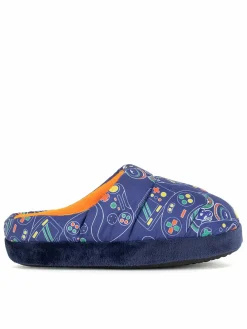 Pantofole P3141001K Blu scuro