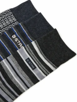 Pedulini AS_G-STAR_W_047_SS25 (3-PACK) Nero