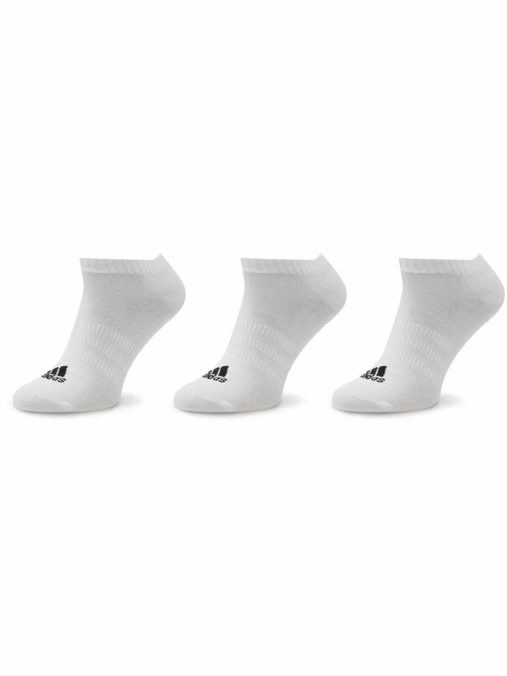 Pedulini Thin and Light Sportswear Low-Cut Socks 3 Pairs HT3469 Bianco