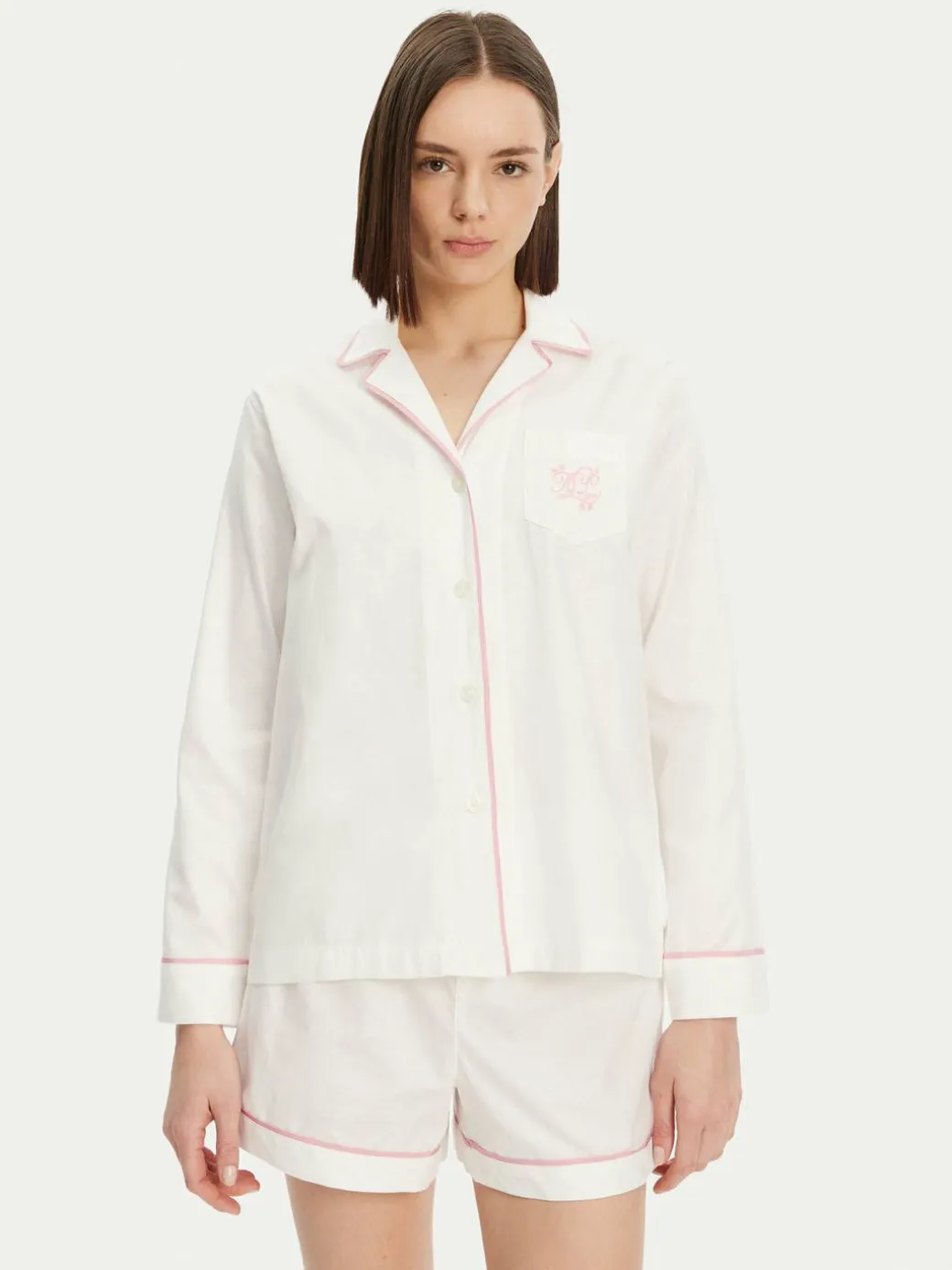 Pigiama ILN12417 Bianco Relaxed Fit