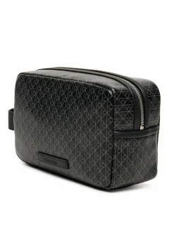 Pochette per cosmetici Coated Dopp Kit LV04D1082G Nero