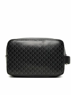 Pochette per cosmetici Coated Dopp Kit LV04D1082G Nero