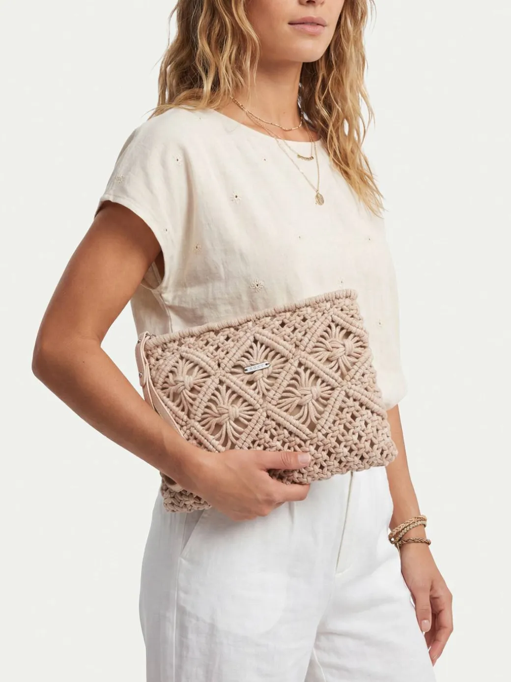 Pochette per cosmetici CWBEO-RX-W1-009-SS26 Beige chiaro