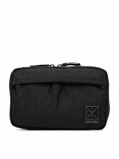 Pochette per cosmetici Emblem Aop Washbag LV04D1208G Nero
