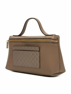 Pochette per cosmetici Emblem Aop Beauty Case Giftset LV04F1102G Marrone