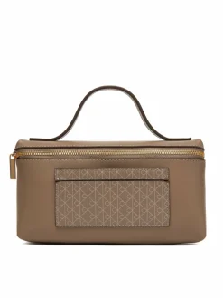 Pochette per cosmetici Emblem Aop Beauty Case Giftset LV04F1102G Marrone