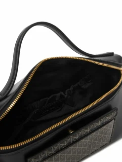 Pochette per cosmetici Emblem Aop Beauty Case Giftset LV04F1102G Nero