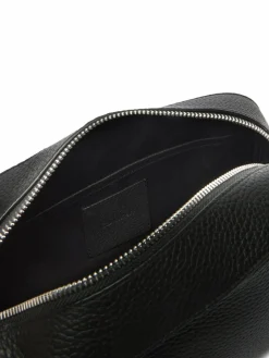 Pochette per cosmetici Foil Emboss Dopp Kit LV04D1031G Nero