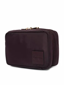 Pochette per cosmetici Nylon Mix Cosmetic Pouch LV04F1310G Marrone