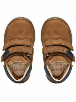 Polacchine B Macchia Boy B164NC 03285 C6627 Marrone