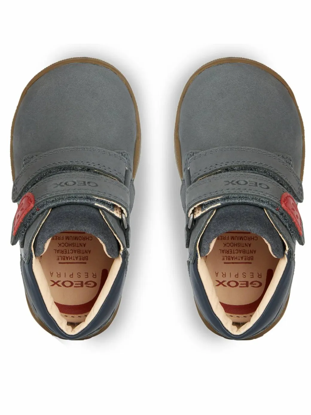 Polacchine B Macchia Boy B164NC 03285 C9004 Grigio