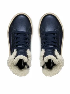 Polacchine J Theleven Girl B A J46HTA 077BC C4021 M Blu scuro