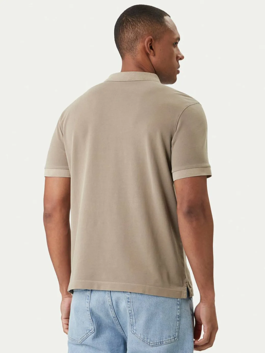 Polo Ambrosian 30045619 Beige Modern Fit