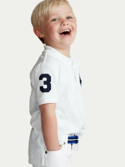 Polo 322670257006 Bianco Regular Fit