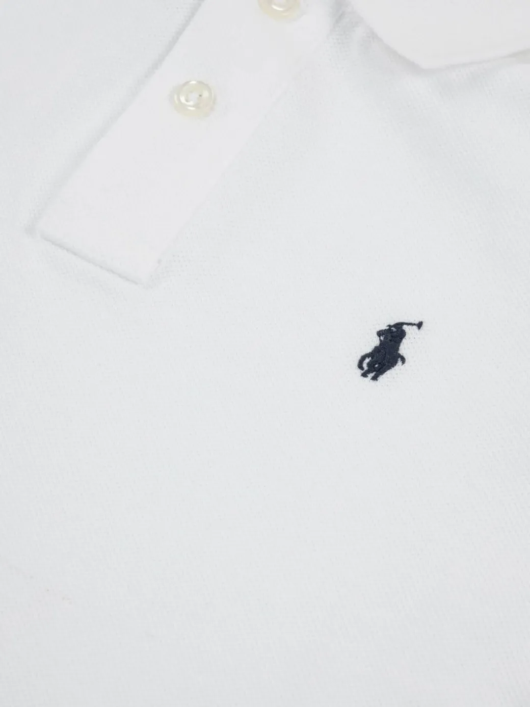 Polo 322603252 Bianco Regular Fit