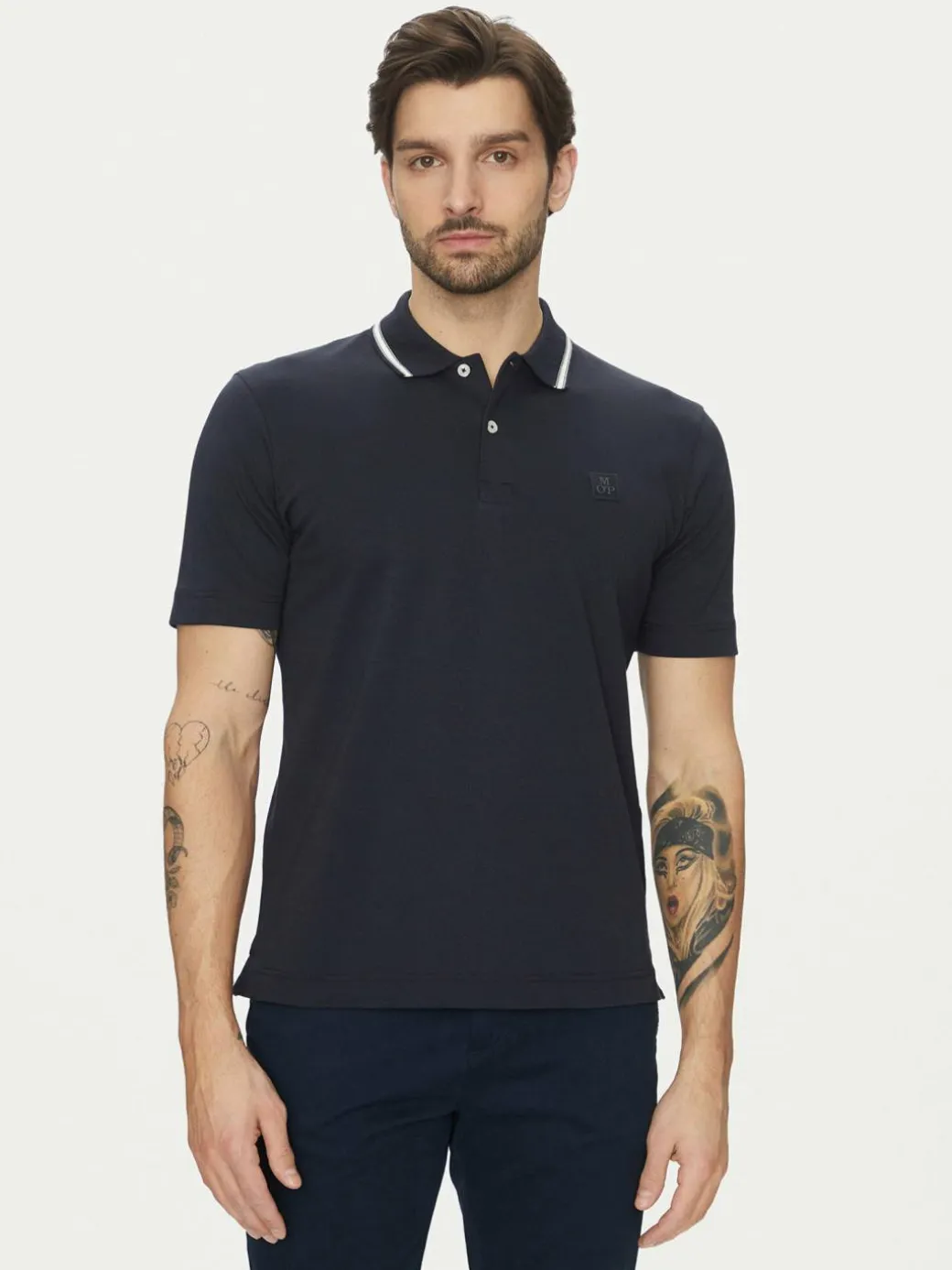 Polo 522 2034 53034 Blu scuro Regular Fit
