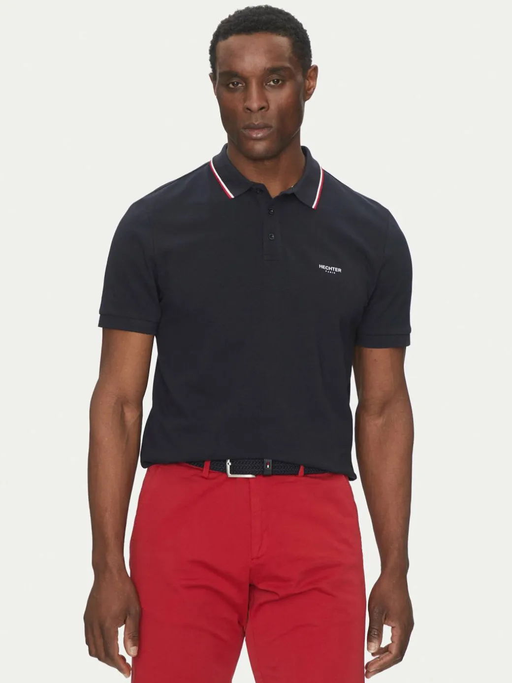 Polo 74018 151902 Blu scuro Regular Fit