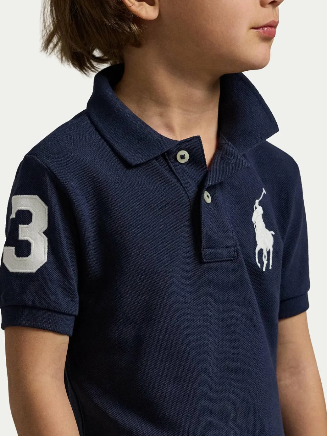 Polo 322670257014 Blu scuro Regular Fit