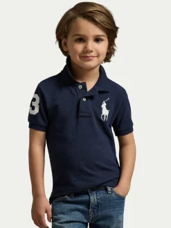 Polo 322670257014 Blu scuro Regular Fit