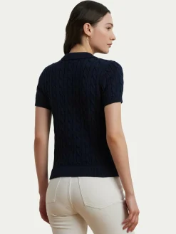 Polo 200932224002 Blu scuro Slim Fit