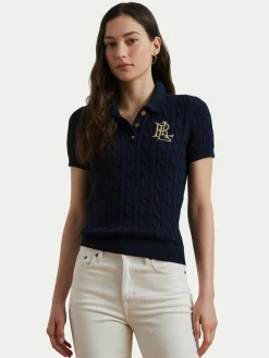 Polo 200932224002 Blu scuro Slim Fit